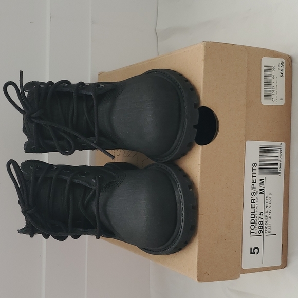Toddler Timberland Waterproof Leather Boots Black - Picture 7 of 7